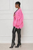 Falling For Fringe Knit Sweater