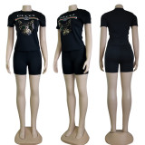 Summer Fashion Printed Two-piece Set