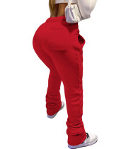 Casual Sports Drawstring Pants with Pockets