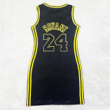 Casual Sleeveless Double-sided Pattern Printed Webbing Basketball Mini Dress