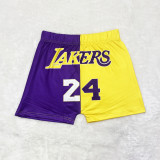 Womens Tight Pattern Printed Yoga Shorts
