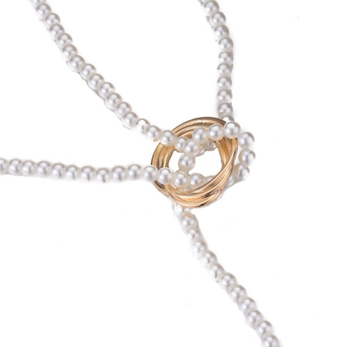 Baroque Geometric Metal Necklace