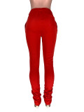Casual Sports Drawstring Pants with Pockets