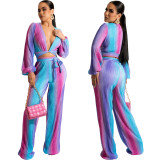 Rainbow Passion Printed 2 Piece Set