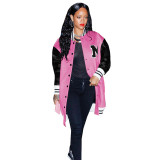 Autumn Winter Fashion Thick Baseball Uniform Jacket