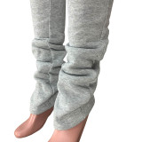Casual Sports Drawstring Pants with Pockets