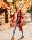 Lace Mesh Embroidered Beach Cardigan
