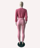 Casual Lace 2 Pcs Outfit