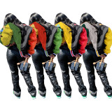 Air Layer Color Matching Jacket