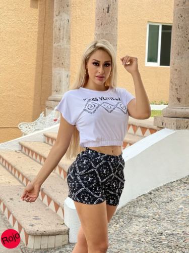 Summer Fashion Print Casual Two Pieces