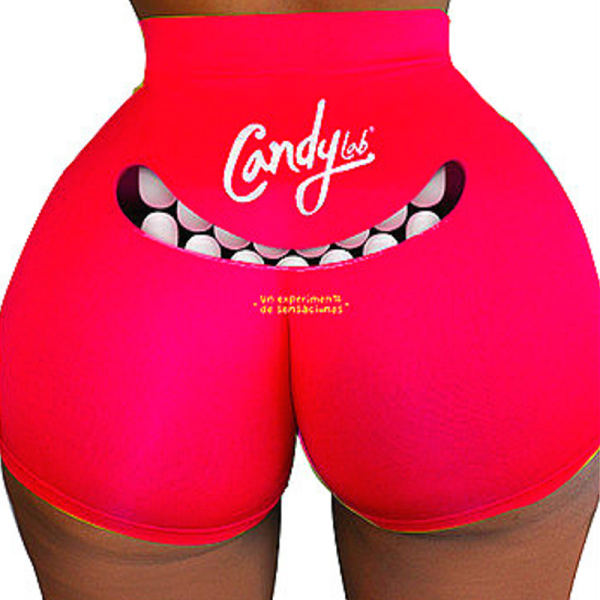 Women's Tight Shorts Pattern Printed Yoga Pants