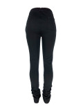 Casual Sports Drawstring Pants with Pockets