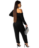 Women Off Shoulder Party Playsuit Romper Jumpsuit Casual Loungewear