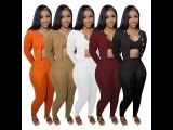 Solid Color Manual Knitted Sweater Cardigan 3 Piece Set