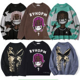 Autumn/Winter Loose Round Neck Pullover Sweater