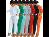 Solid Top & Pants Set