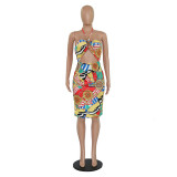 Tetuan African Halter Dress