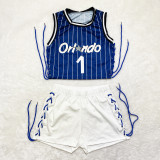 Two-Piece Double-sided Pattern Printed Sleeveless Bandage Shorts Set