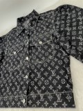 Casual Soft High-end Versatile Jacquard Denim Top Jacket
