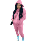 Womens 2 Pieces Joggers Outfits Long Sleeve Hoodie Sweatshirt and Skinny Pants Sports Sets
