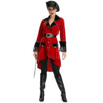 High Seas Heroine Captain Hook Inspired Adult Women's Costume