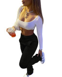 Casual Sports Drawstring Pants with Pockets