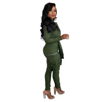 Solid Color Workwear Style Jumpsuit Solid Color Workwear Style Jumpsuit