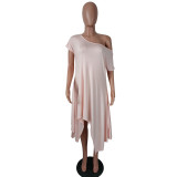 Summer Loose Irregular Dress