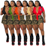 Summer Cross Leather Embroidery Hollow Bandage Shirt