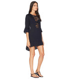 Floral Backless Beach Dress