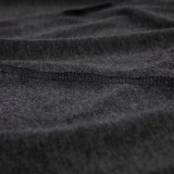 Solid Dark Grey Tight Stacked Pants