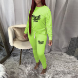 Winter Printed Womens 2 Two Piece Sets Tracksuit Stacked Matching Sets