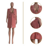 Winter Fall Tops Knitted Breasted Patch Pocket Cardigan Vest