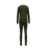 Women's Lady Tracksuit Sweatshirt Pants Set
