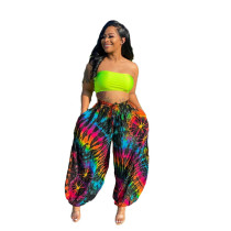 Casual Printed Loose Pants