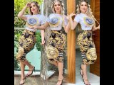 Fashionable Temperament Bohemian Printed Midi Skirt Sets