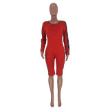 Casual Webbing Jumpsuit