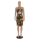 Tetuan African Halter Dress