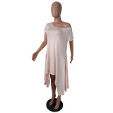 Summer Loose Irregular Dress