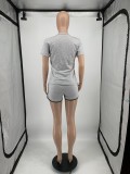 Solid Color Sports Women Outfits Two Piece Set Clothing