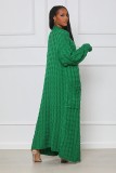 Winter Knit Twist Cardigan Sweater