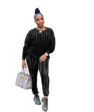 Casual Tie-dye Pullover 2 Piece Set