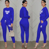 Winter Printed Womens 2 Two Piece Sets Tracksuit Stacked Matching Sets