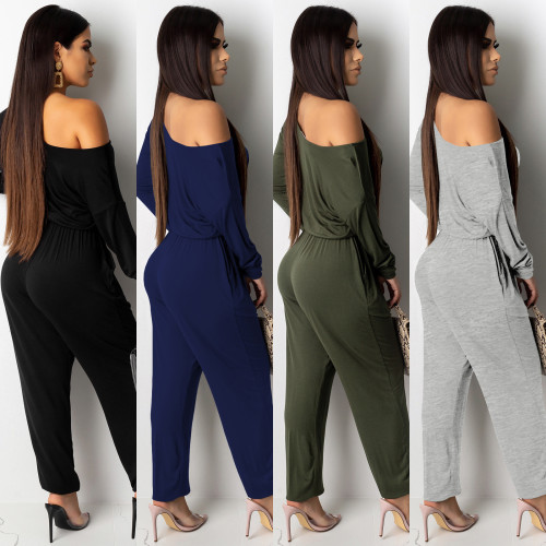 Women Off Shoulder Party Playsuit Romper Jumpsuit Casual Loungewear