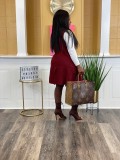 Winter Fall Tops Knitted Breasted Patch Pocket Cardigan Vest