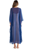 Chiffon Embroidered Robe Beach Dress