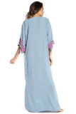 Cotton Embroidered Beach Dress