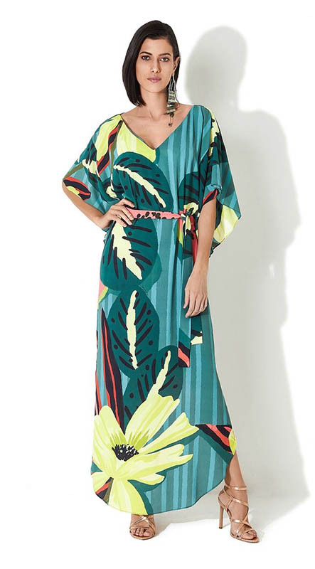 Watermelon Pattern Beach Dress