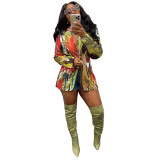 Fashion Casual Printed Jacket