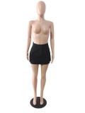 Fashion Street High Waist Work Pocket Cargo Skirts